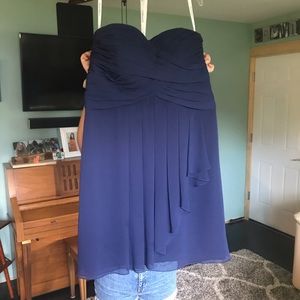 Short Blue Formal Dress